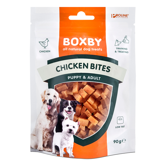 Boxby Chicken Bites kana & kala - 90 g