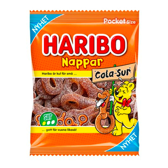 Haribo Colanappar Sur - 70 grammaa