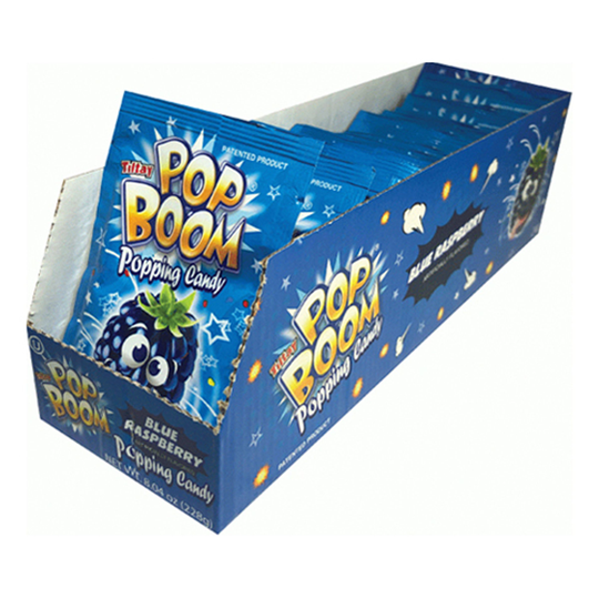 Pop Boom Blue Raspberry - 1-pakkaus