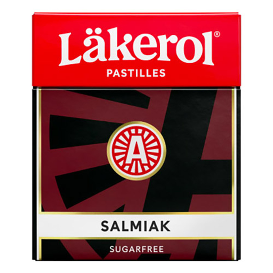 Läkerol Salmiak - Kappaleittain