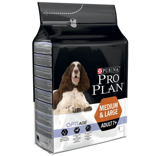PRO PLAN Medium & Large Adult 7+ OPTIAGE - 14 kg