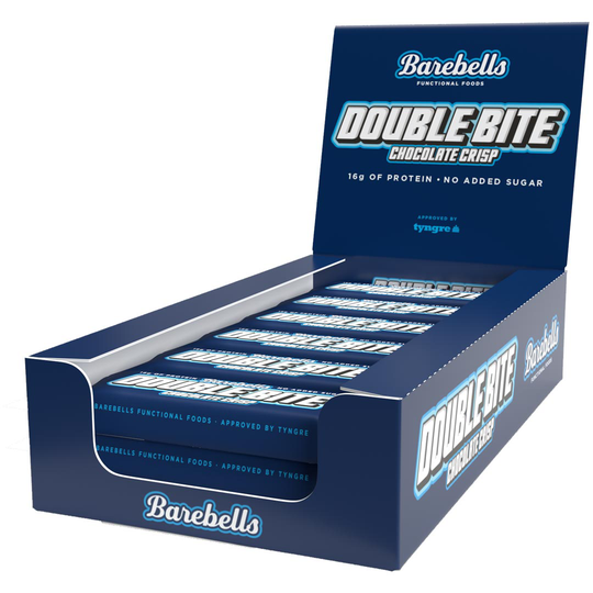 12 X Barebells Double Bite 55g Chocolate Crisp