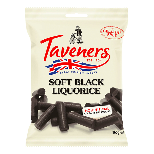 Taveners Pehmeä Lakritsi - 165 grammaa
