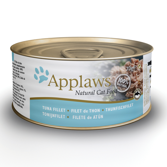 Applaws in Broth -kissanruoka 6 x 70 g - tonnikalafile
