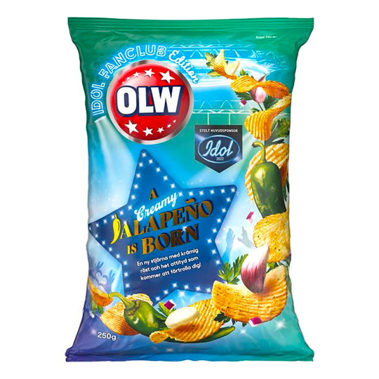 OLW Idol Creamy Jalapeno - 250 grammaa
