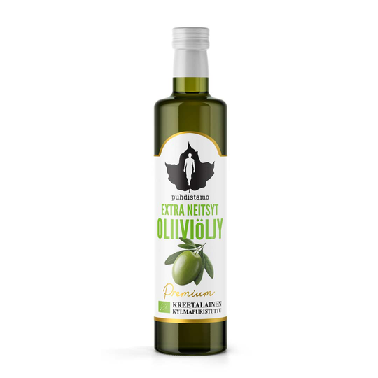 Puhdistamo Luomu Extra Neitsyt Oliiviöljy 500 Ml
