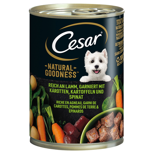 Cesar Natural Goodness - lammas (48 x 400 g)
