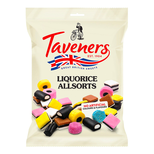 Taveners Lakritsikonvehdit - 900 grammaa