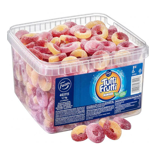 Tutti-Frutti Renkaat - 1,7 kg