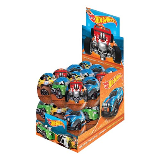Hot Wheels Suklaamuna - Kappaleittain