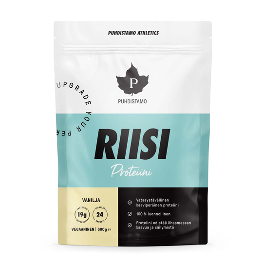 Puhdistamo Riisi Proteiini 600 G Vanilja