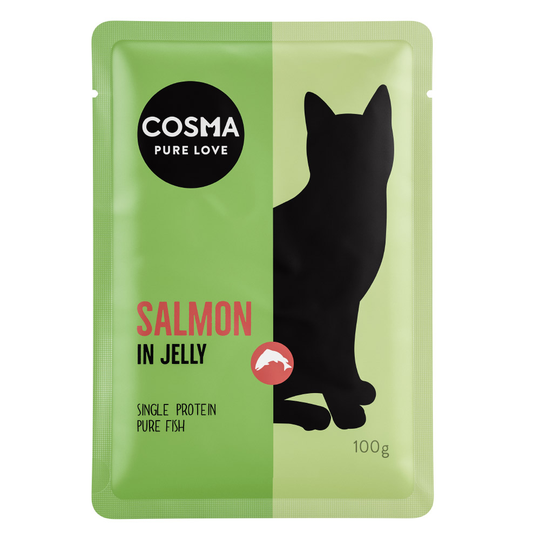 Cosma Original annospusseissa -säästöpakkaus 24 x 100 g - lohi