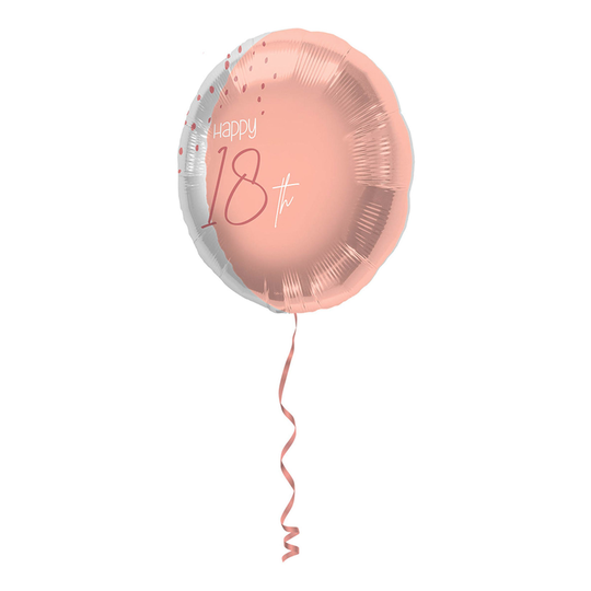 Folioilmapallo Happy 18th Lush Blush - 45 cm