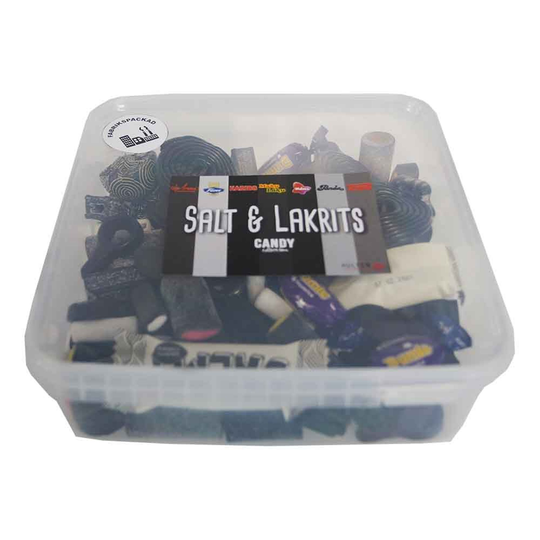 Irtomakeiset Salt & Lakrits - 650 grammaa