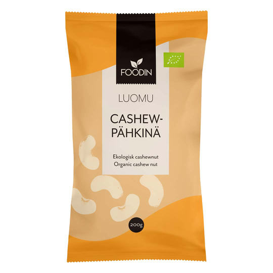 Foodin Cashew Nuts Organic 200 G