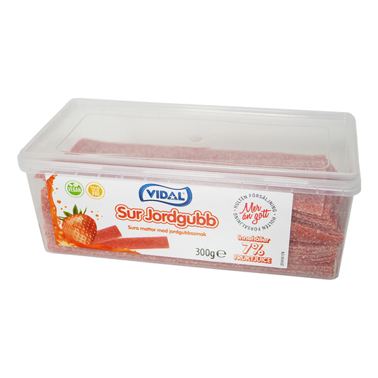 Sura Jordgubbsmattor - 300 g