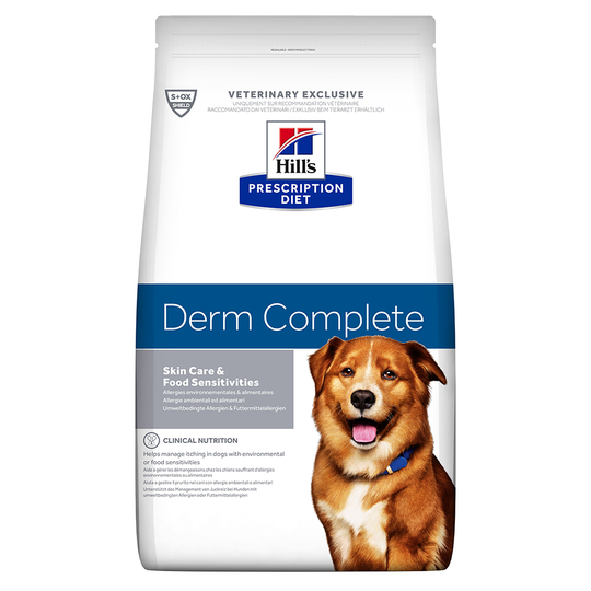 Hill's Prescription Diet Derm Complete - 12 kg
