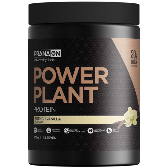 Pranaon Power Plant Protein 500 G French Vanilla