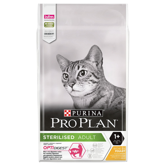 PURINA PRO PLAN Sterilised Adult Chicken - säästöpakkaus: 2 x 10 kg