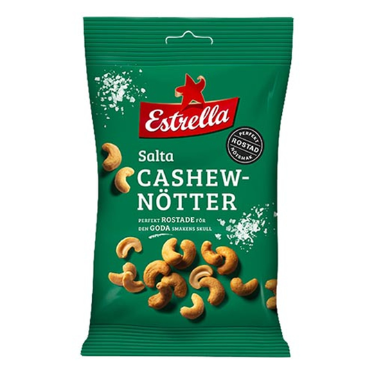 Estrella Salta Cashewnötter - 150 grammaa