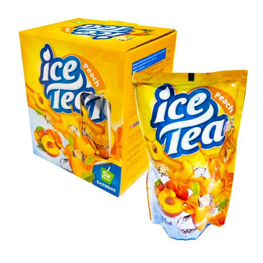Ice Tea Peach Tetrapussi - 5-pakkaus/200 ml