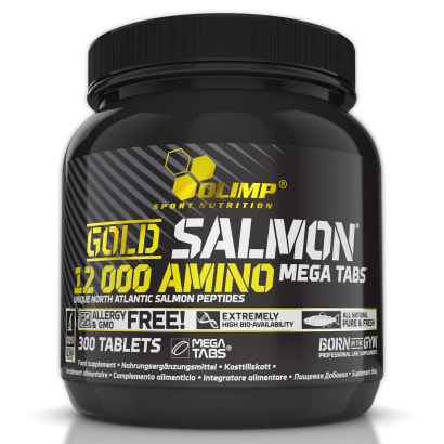 Olimp Gold Salmon 12000 Amino Mega Tabs 300 Caps