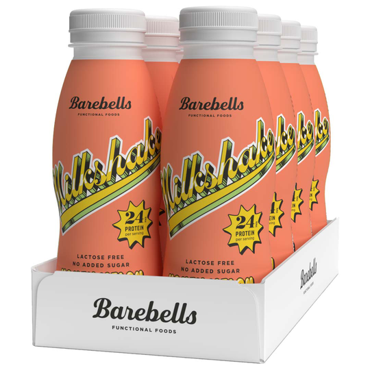 8 X Barebells Milkshake 330 Ml Honey Melon