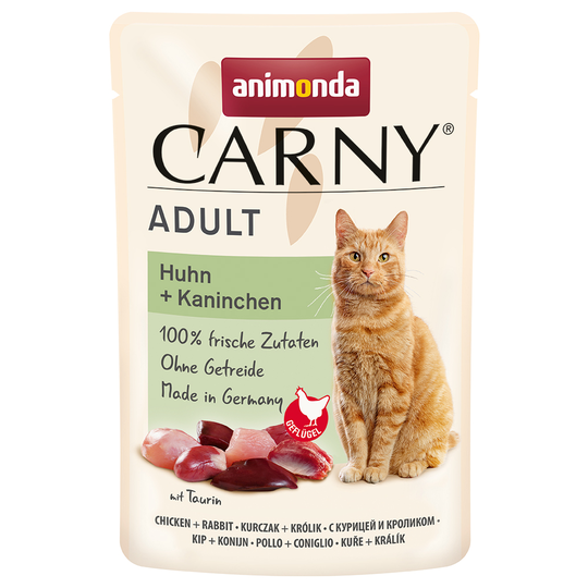Animonda Carny Pouch 24 x 85 g - kana + kani