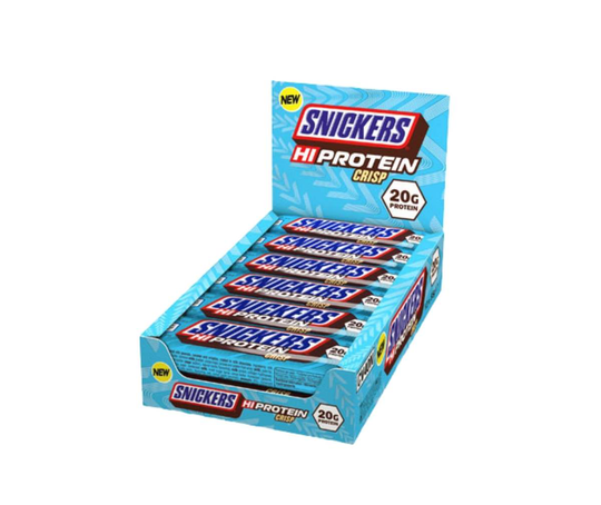 12 kpl Snickers Hi Protein Bar, Crisp (55 g)