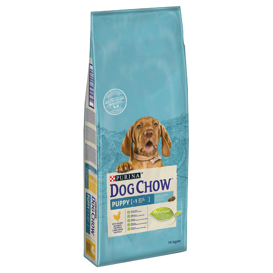 Zum Sonderpreis! Purina Dog Chow Hundefutter 14 kg - Puppy Huhn