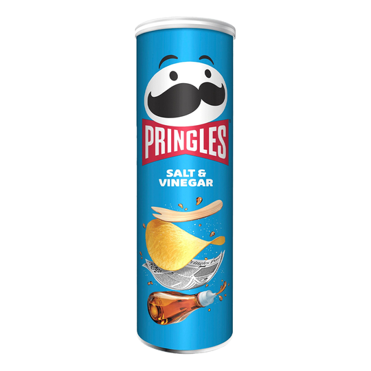 Pringles Salt & Vinegar - 200 grammaa