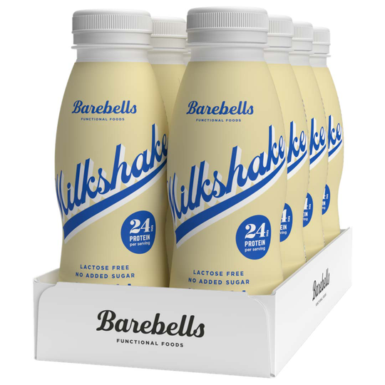 8 X Barebells Milkshake 330 Ml Vanilla
