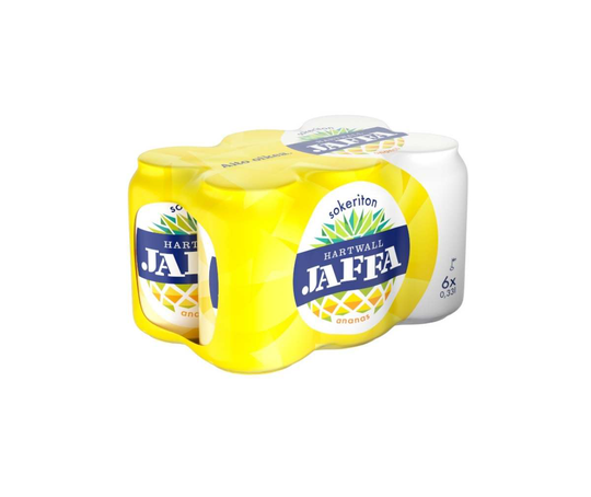 Jaffa Ananas Sokeriton 6-pack