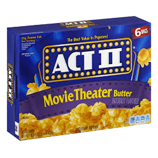 ACT II Movie Theater Butter Popcorn - 234 grammaa
