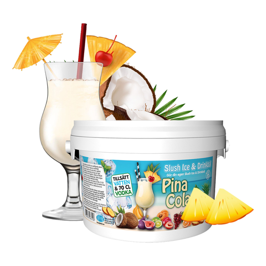 Slush Ice & Drink -setti - Pina Colada