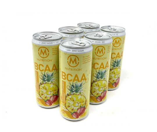 M-NUTRITION BCAA, Strawberry-Pineapple Lemonade 6-pack