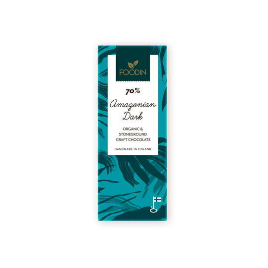 Foodin Raw Chocolate 40 G Amazonian Dark 70%