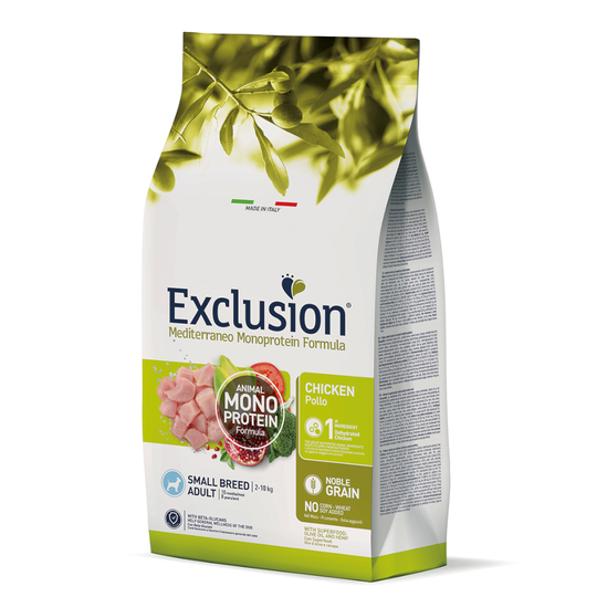 Exclusion Mediterraneo Adult Small Chicken - 7 kg