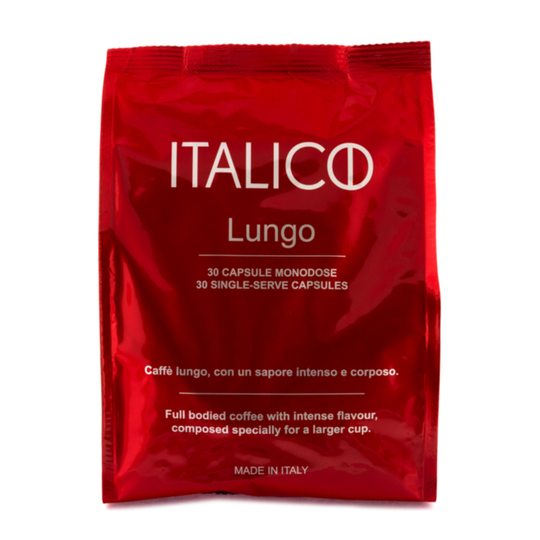 Italico Italico Lungo, kahvikapselit, 30 kpl 7340123100090 Replace: N/A