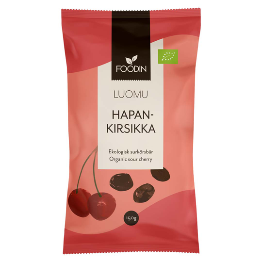 Foodin Organic Sour Cherrys 150 G