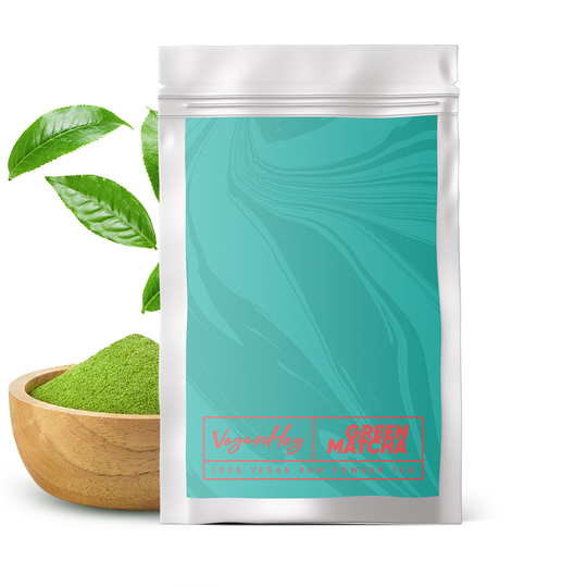 Veganhey Raw Powder 70 G Green Matcha