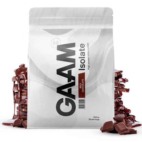 Gaam 100% Isolate Premium 1 Kg Milk Chocolate