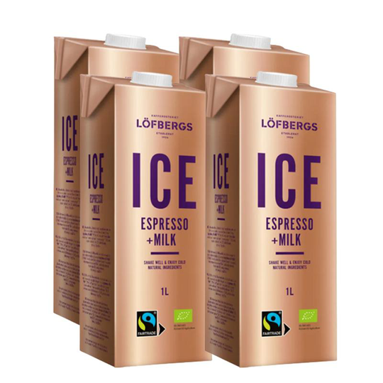 Löfbergs Ice Espresso + Milk 4kpl