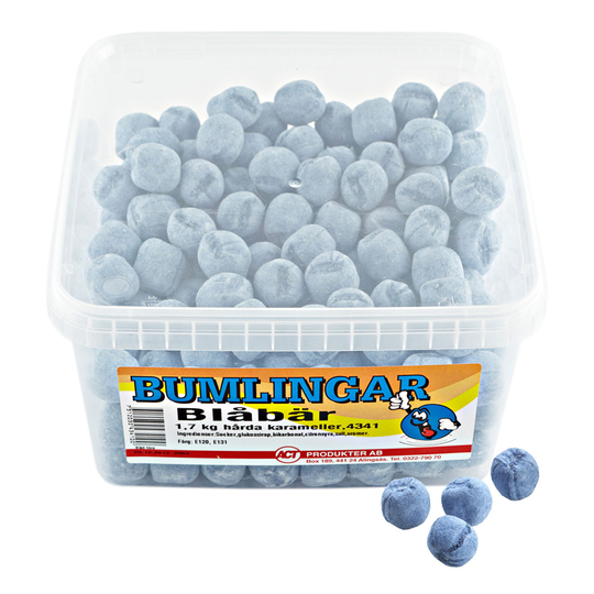 Bumlingar Blåbär Mustikka - 1,7 kg