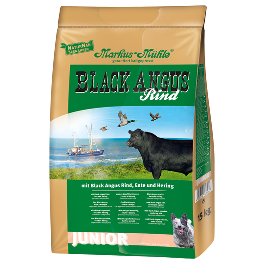 Markus-Mühle Black Angus Junior - säästöpakkaus: 2 x 15 kg