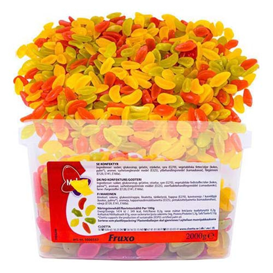 Fruxo Irtokarkit Purkissa - 2 kg
