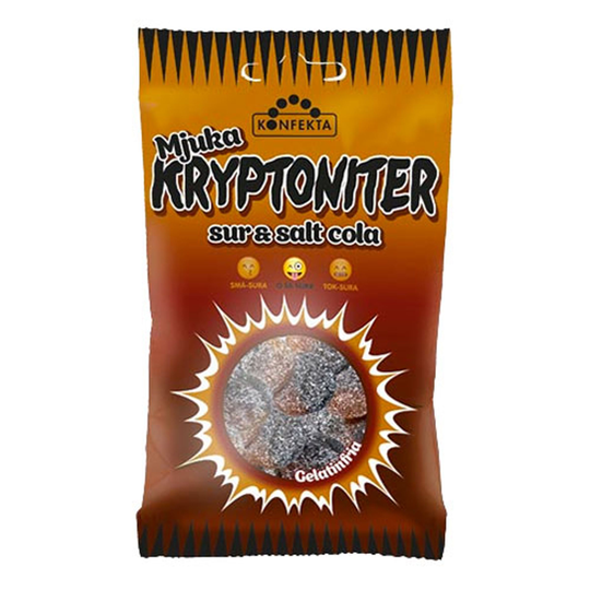 Kryptoniter Mjuka Cola Pussissa - 60 grammaa