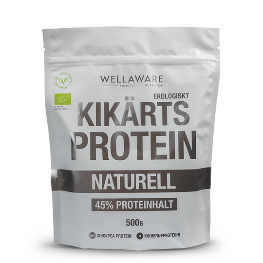 Wellaware Eko Kikärtsprotein 500 G